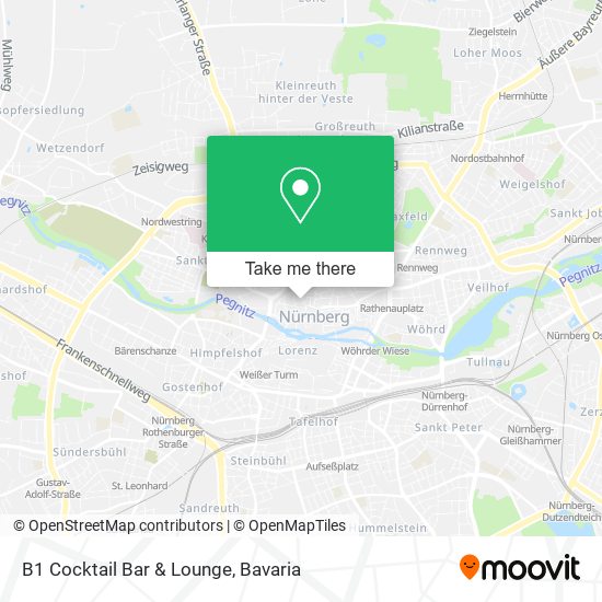 B1 Cocktail Bar & Lounge map