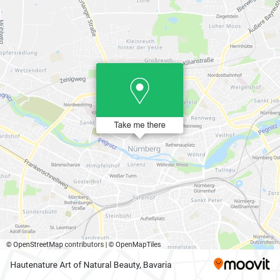 Hautenature Art of Natural Beauty map