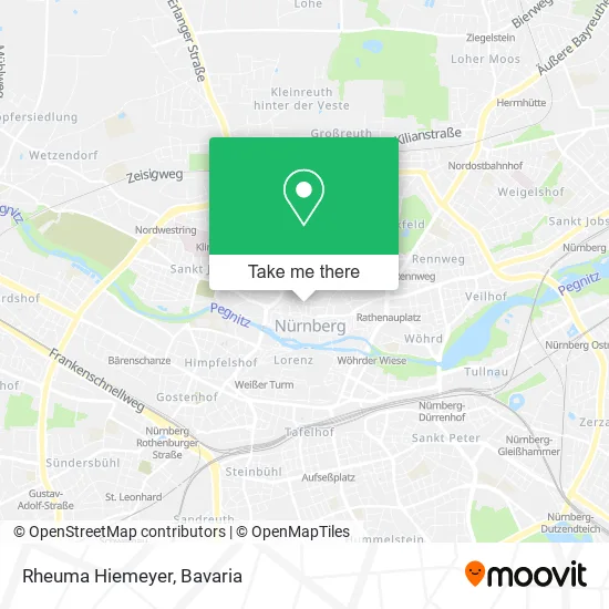 Карта Rheuma Hiemeyer