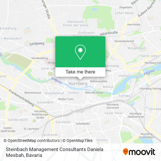 Steinbach Management Consultants Daniela Mesbah map