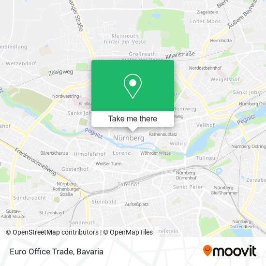 Euro Office Trade map