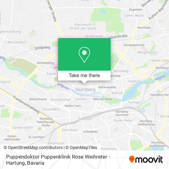 Puppendoktor Puppenklinik Rose Weihreter - Hartung map