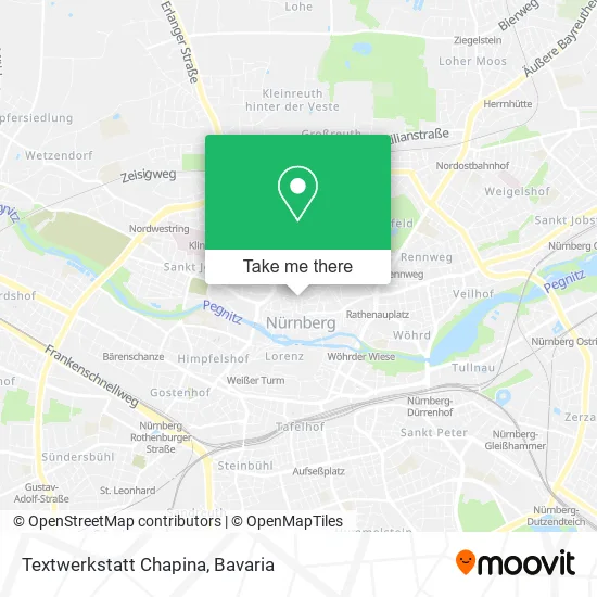 Карта Textwerkstatt Chapina