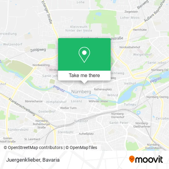 Карта Juergenklieber