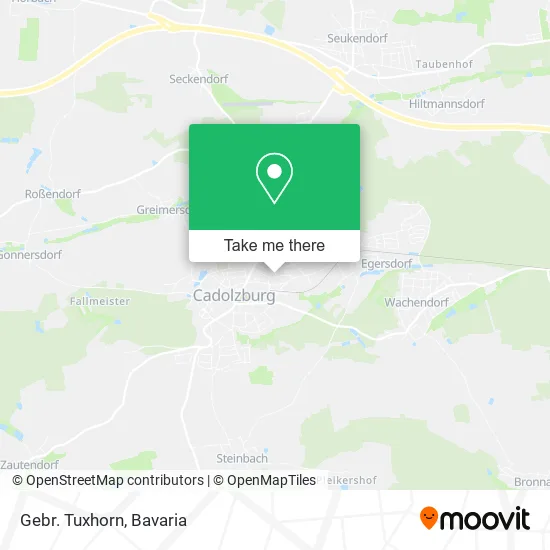 Карта Gebr. Tuxhorn