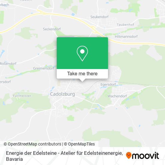 Energie der Edelsteine - Atelier für Edelsteinenergie map