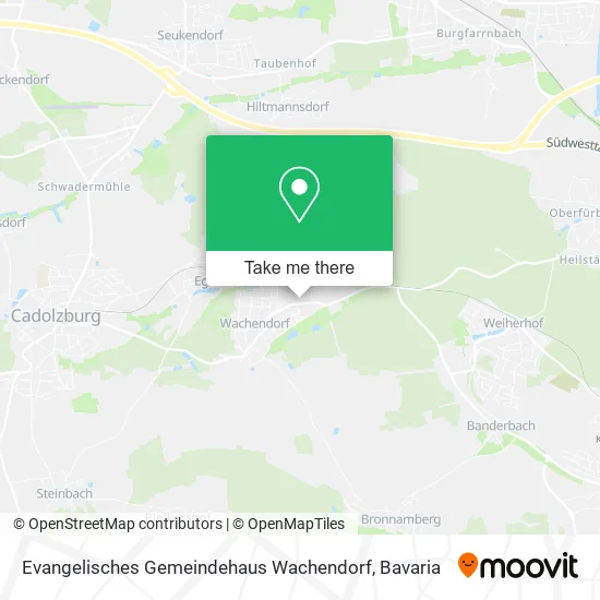 Evangelisches Gemeindehaus Wachendorf map