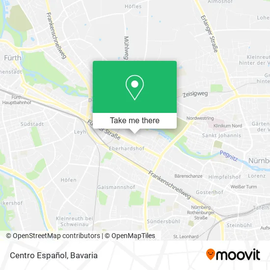 Карта Centro Español