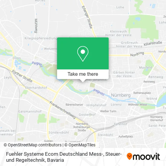 Карта Fuehler Systeme Ecom Deutschland Mess-, Steuer- und Regeltechnik