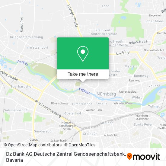 Dz Bank AG Deutsche Zentral Genossenschaftsbank map
