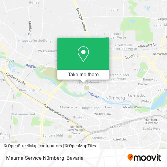 Карта Mauma-Service Nürnberg