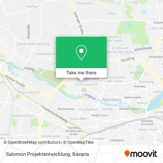 Salomon Projektentwicklung map
