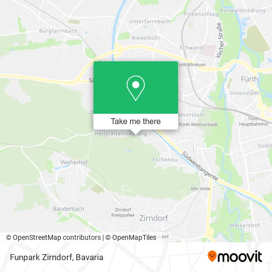 Карта Funpark Zirndorf