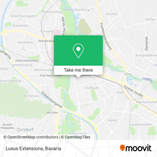 Luxus Extensions map