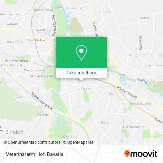Карта Veterinäramt Hof