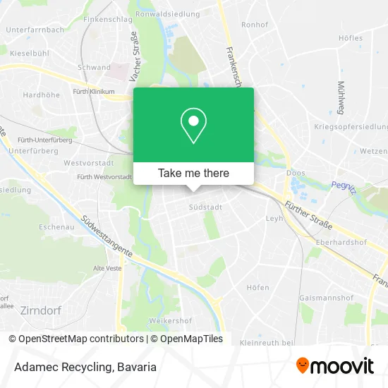 Карта Adamec Recycling