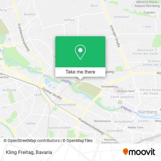 Карта Kling Freitag