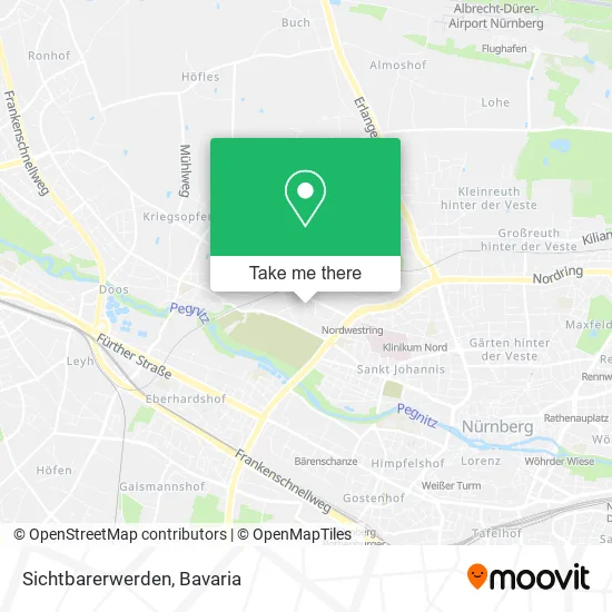 Карта Sichtbarerwerden