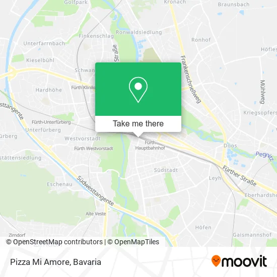 Карта Pizza Mi Amore