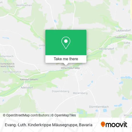 Карта Evang.-Luth. Kinderkrippe Mäusegruppe