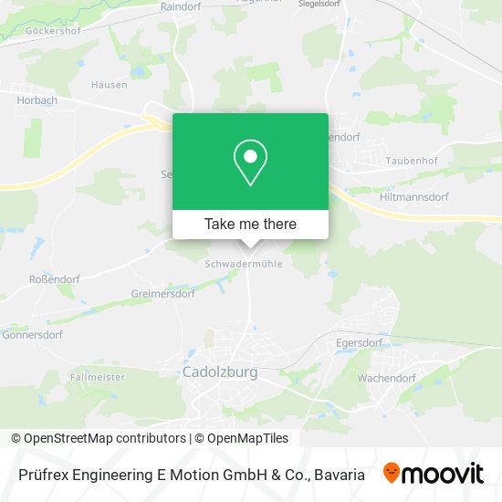 Карта Prüfrex Engineering E Motion GmbH & Co.