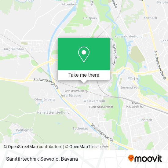 Sanitärtechnik Sewiolo map