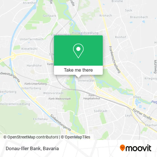 Карта Donau-Iller Bank