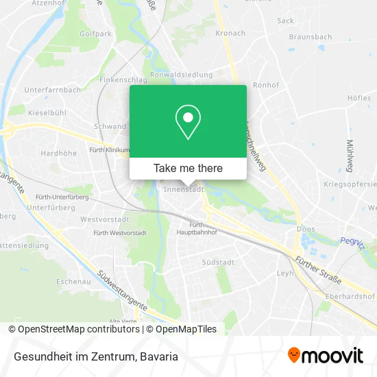 Карта Gesundheit im Zentrum