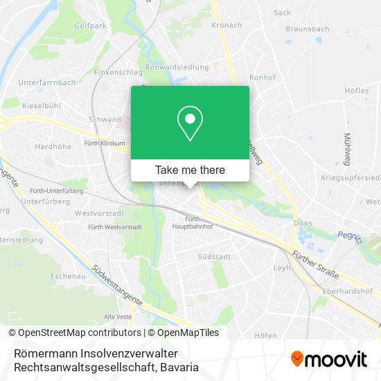 Römermann Insolvenzverwalter Rechtsanwaltsgesellschaft map