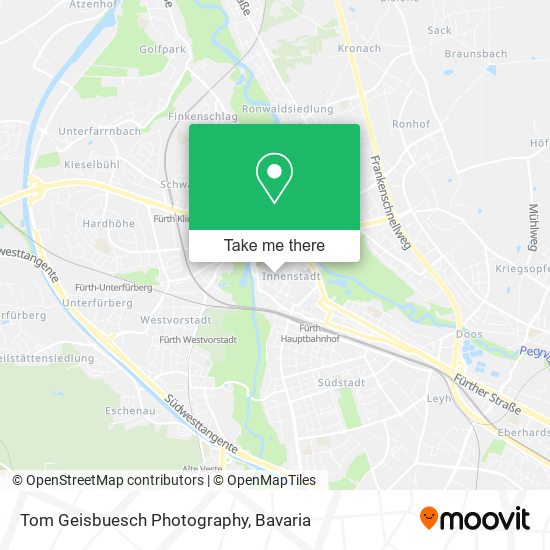 Tom Geisbuesch Photography map