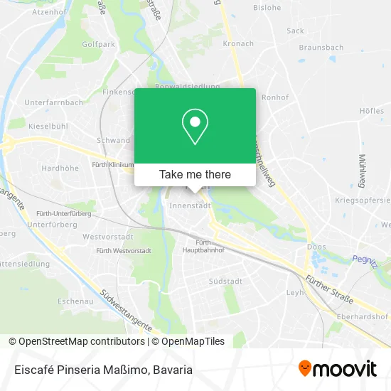 Карта Eiscafé Pinseria Maßimo