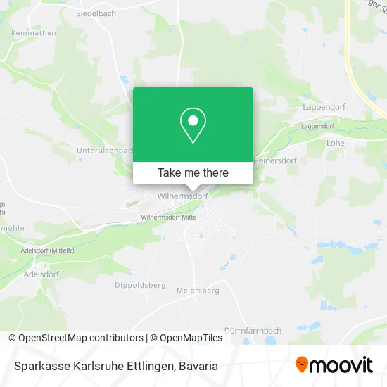 Карта Sparkasse Karlsruhe Ettlingen