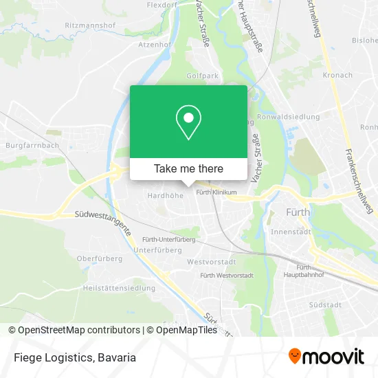 Карта Fiege Logistics