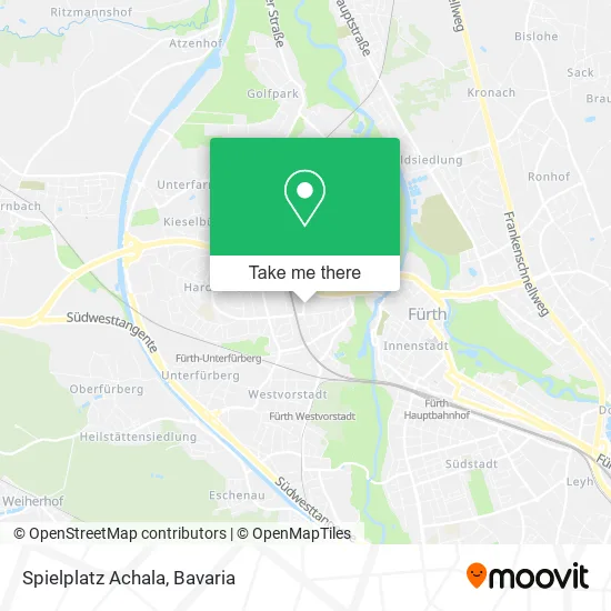 Карта Spielplatz Achala
