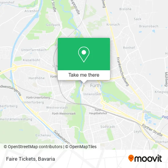 Карта Faire Tickets
