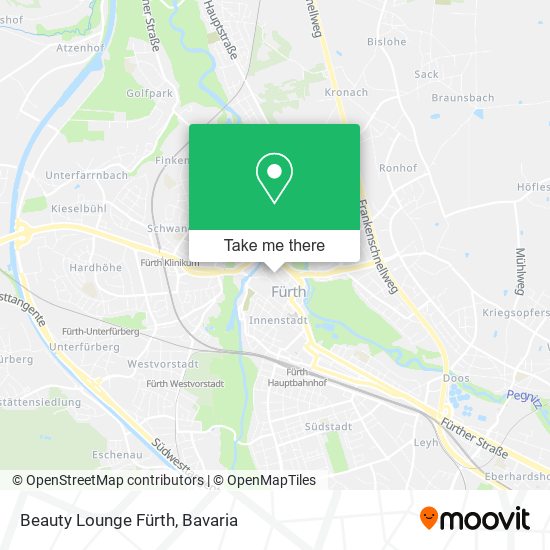 Beauty Lounge Fürth map