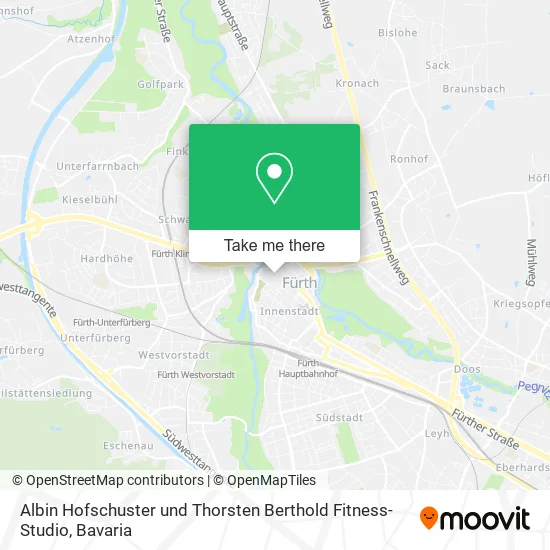 Карта Albin Hofschuster und Thorsten Berthold Fitness-Studio