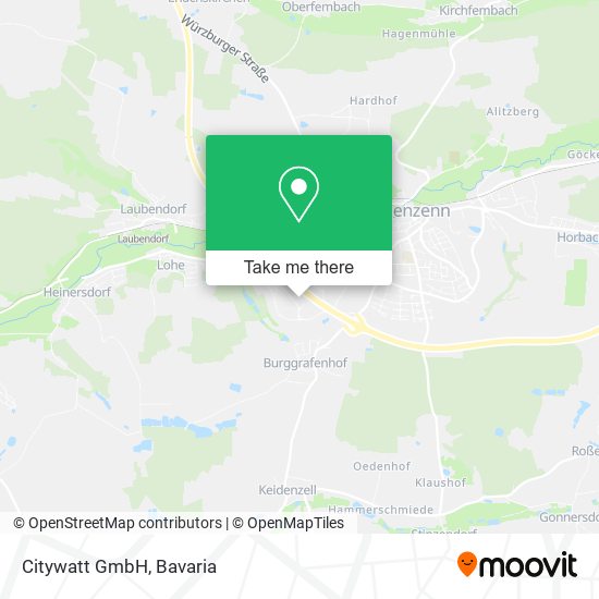 Citywatt GmbH map