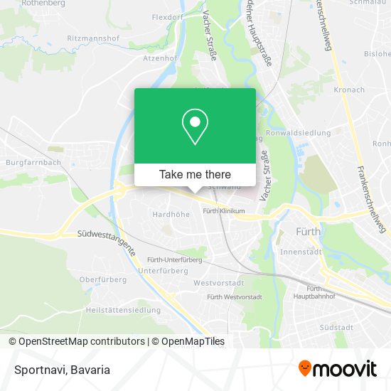 Sportnavi map