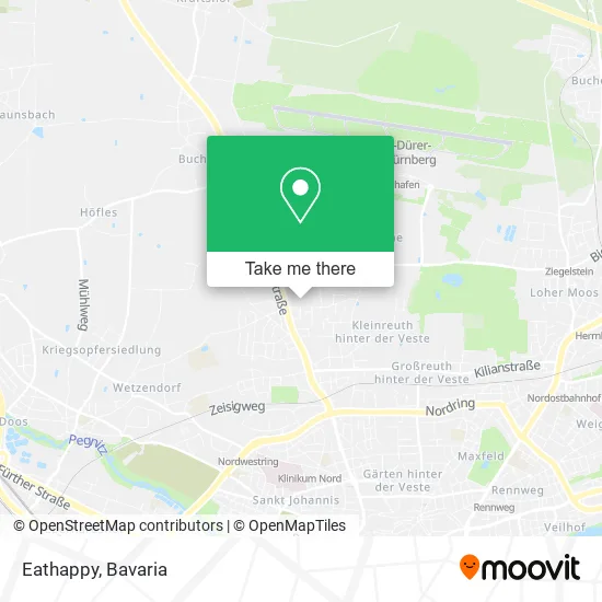 Карта Eathappy