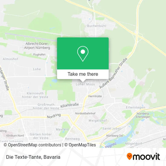 Карта Die Texte-Tante