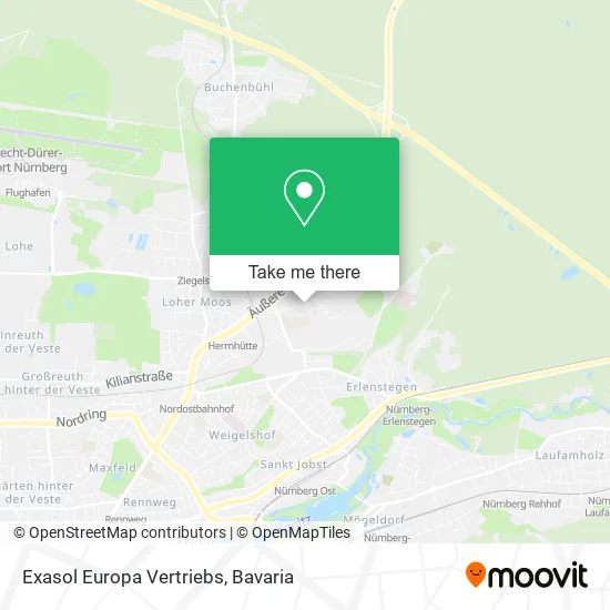 Карта Exasol Europa Vertriebs