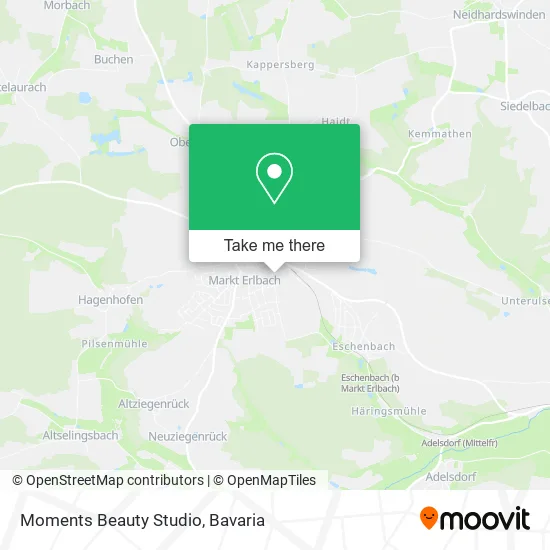 Карта Moments Beauty Studio