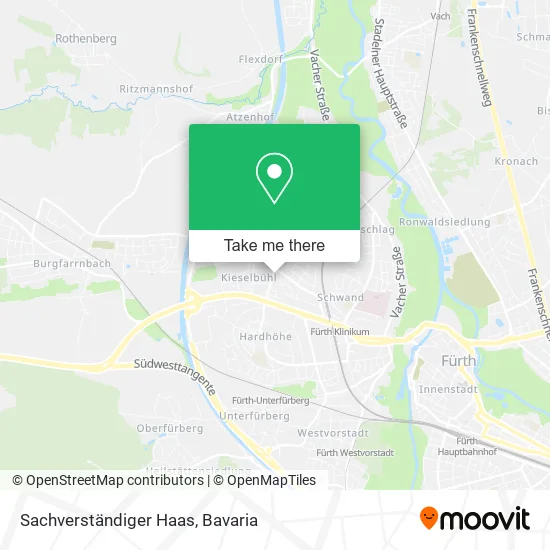 Карта Sachverständiger Haas