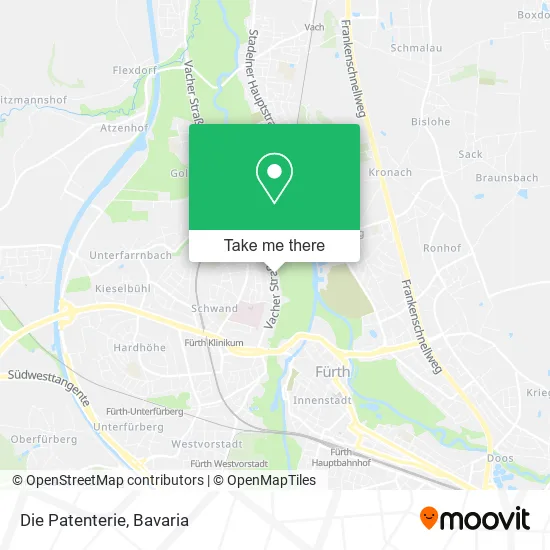 Карта Die Patenterie