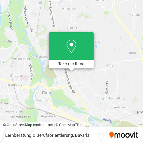 Карта Lernberatung & Berufsorientierung