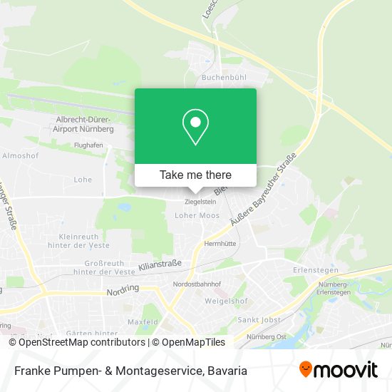 Карта Franke Pumpen- & Montageservice