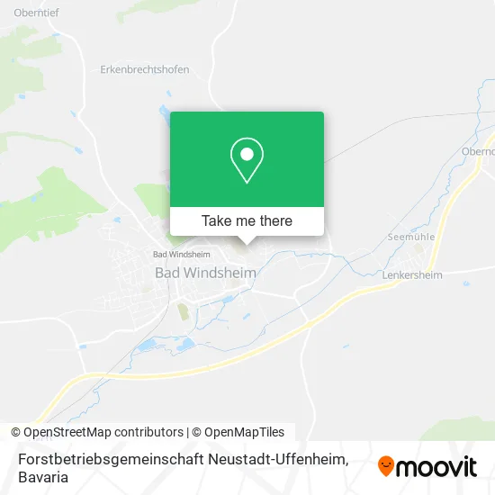 Карта Forstbetriebsgemeinschaft Neustadt-Uffenheim