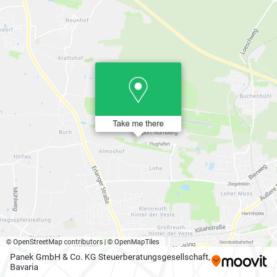 Карта Panek GmbH & Co. KG Steuerberatungsgesellschaft
