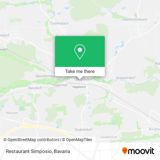 Карта Restaurant Simposio